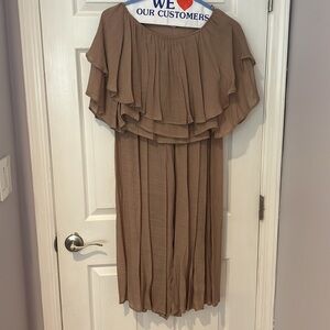 Talulah Tan Two Piece Set